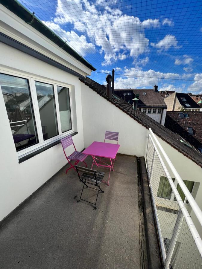 City Center Rooftop Balcony-Studio At Town Hall Basel Ngoại thất bức ảnh