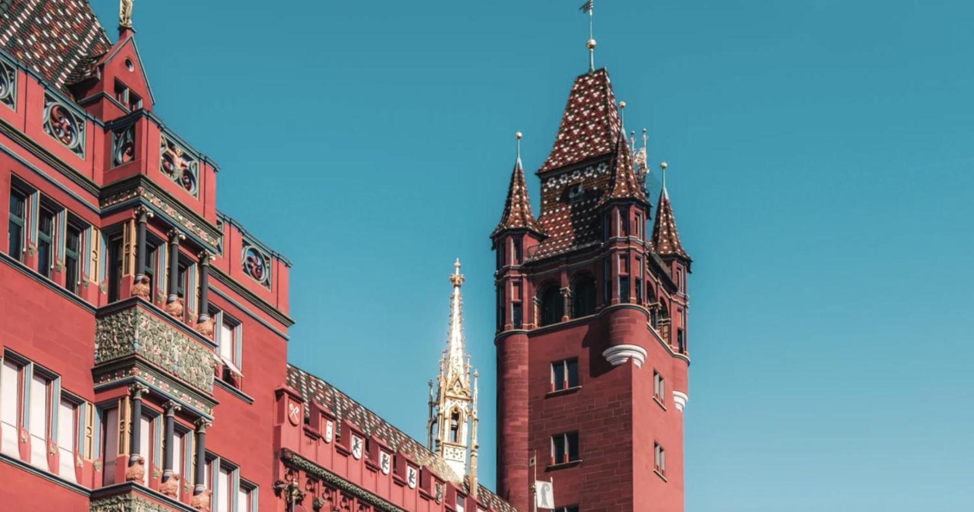 City Center Rooftop Balcony-Studio At Town Hall Basel Ngoại thất bức ảnh